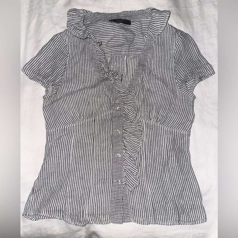 MaxMara Weekend linen blouse